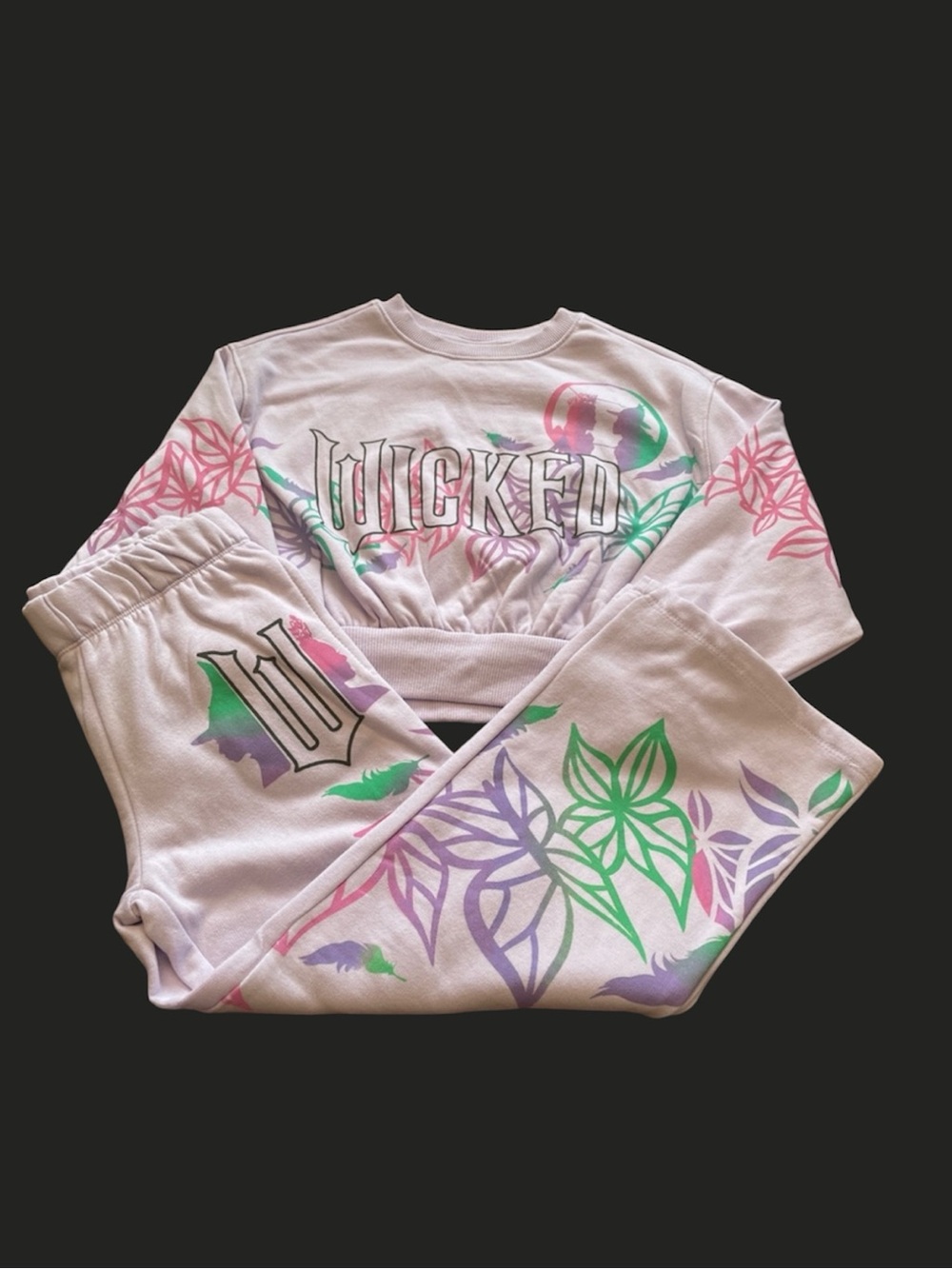Girls 4/5 Wicked Floral Graphic Set